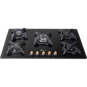 اجاق گاز شیشه ای درسا  شعله آنتیک DG2109-5M